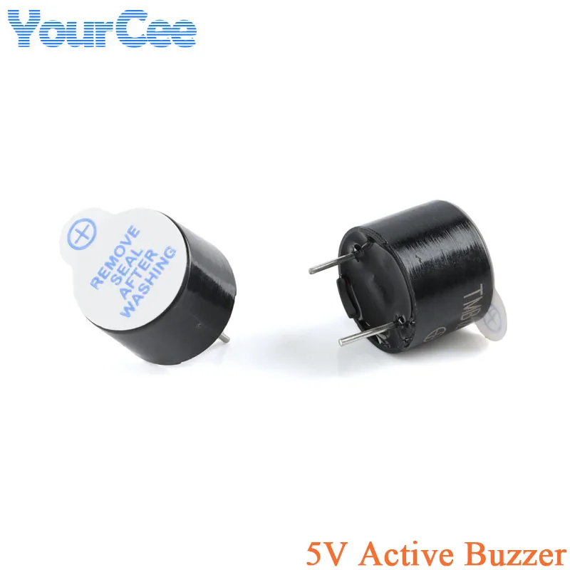 5pcs Active Buzzer Alarm 5V Electromagnetic SOT Long Sound Speaker Buzzers