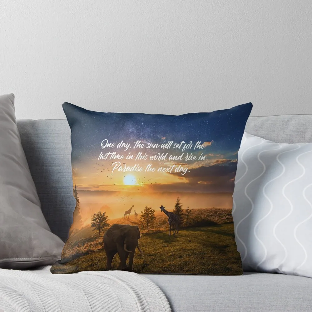 

Sunrise In Paradise Throw Pillow Sofa Decorative Covers Christmas Pillows Decorative Sofa Cushion Christmas Pillow Covers pillow