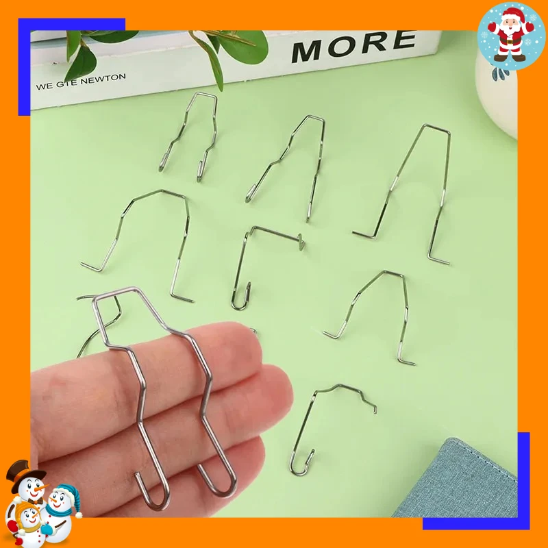 New 9pc Fixing Spring Clip Headlight Fixing Cliheadlightclip Tools Suitable For H1 H3 H4 H7 Headlight Clip Interior Accessories.