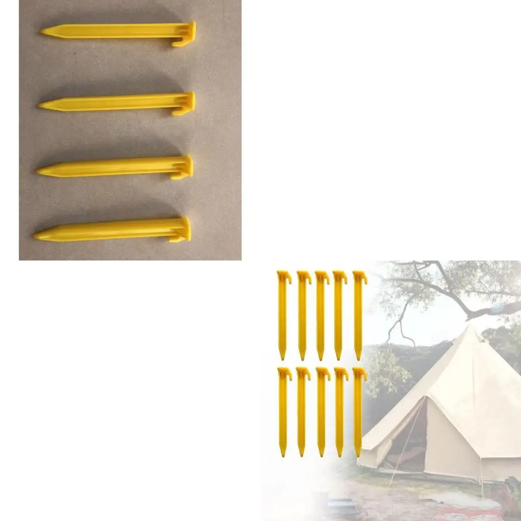 10Pcs Plastic Tent …