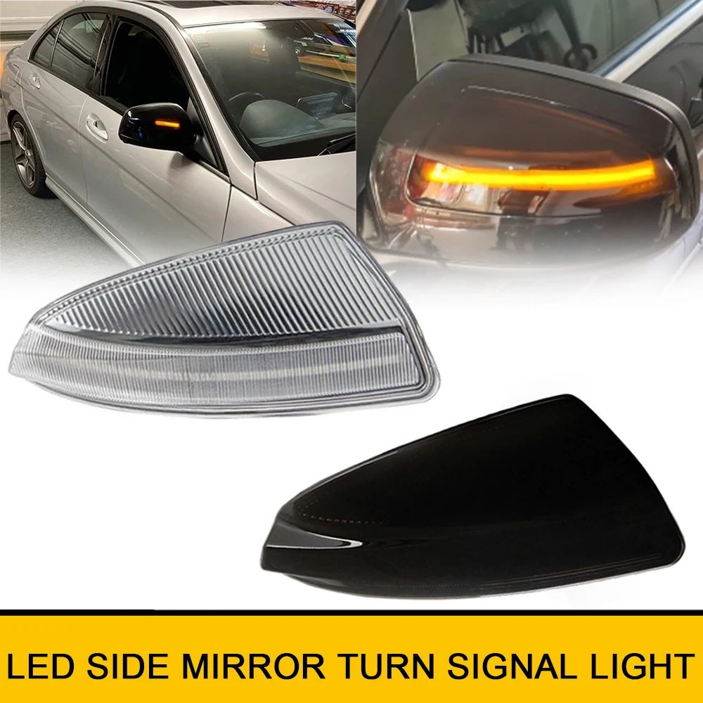 

Led Side Mirror Lights For Mercedes-Benz ML280 ML300 ML320 ML350 ML420 ML450 ML550 ML63 AMG Viano W639 W204 Turn Signal Lamps