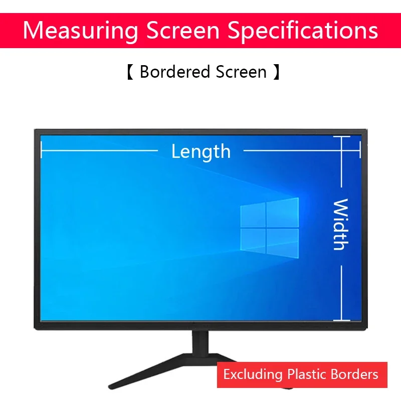 Large Screen Protector For iMAC Computer PC Monitors 17 18.5 19 20 21.5 22\