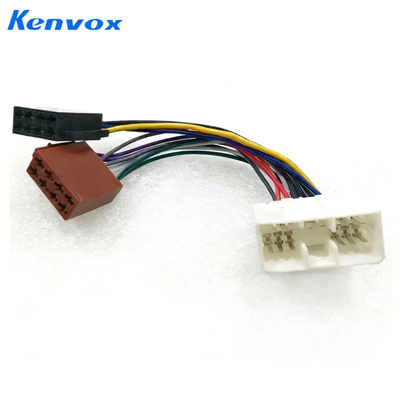 Old Subaru SUBARU audio modification lossless adapter harness 14P power to ISO harness