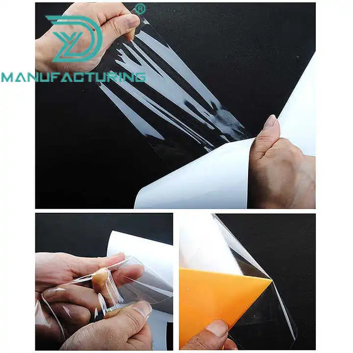 White Release Paper TPU Surface Protective Car Vinyl Wraps Transparent TPU Material Car Unti Scratch Paint Protection Films