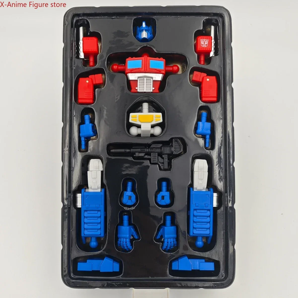 In Magazzino Giocattoli di Trasformazione OP G1 AMK Mini Serie 12 Centimetri Modello Kit di Montaggio Robot Anime Action Figures Modello Collezione Regalo