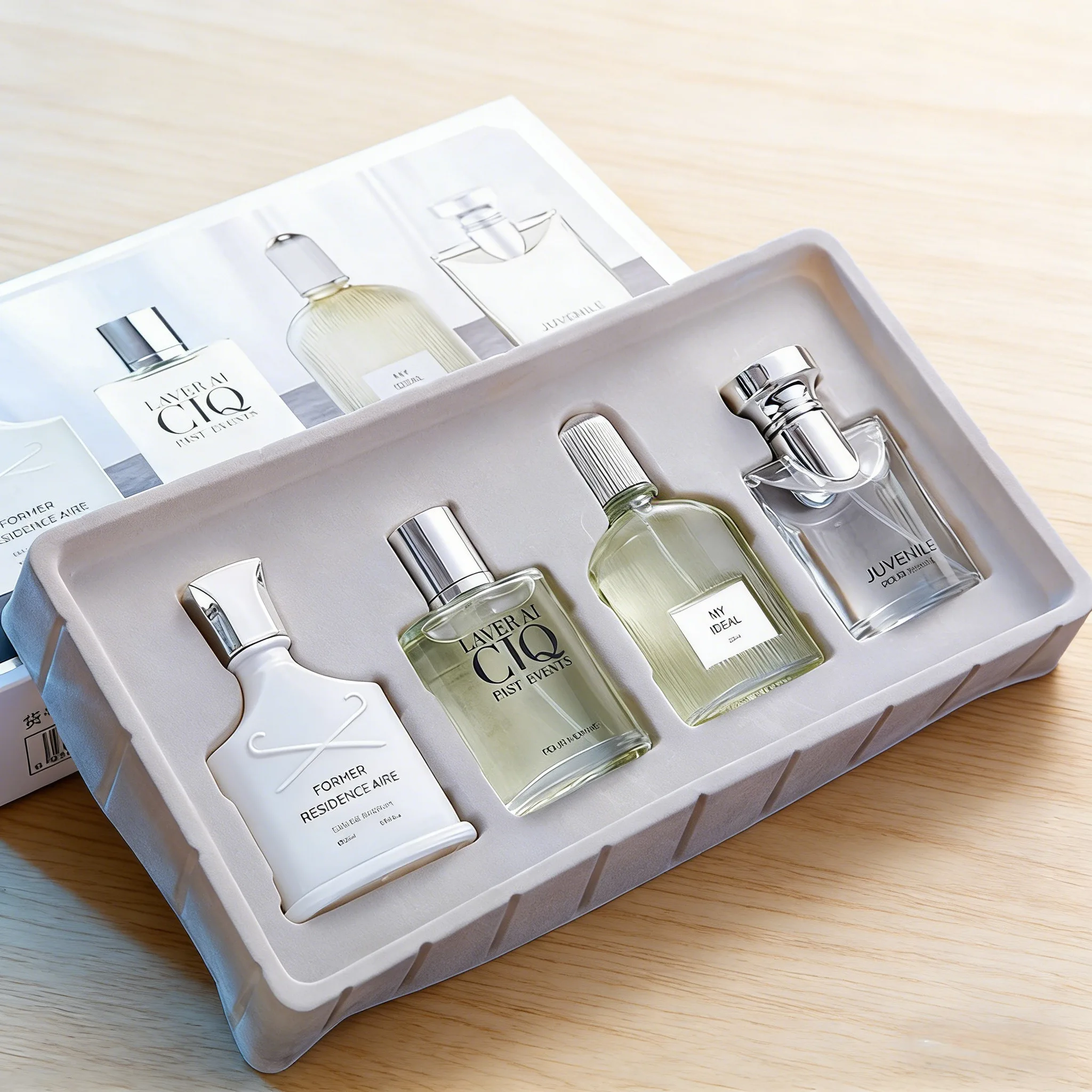 

4x25ML Men's Perfume Gift Box Set Fresh Eau De Toilette Long-Lasting Fragrance Premium Gift
