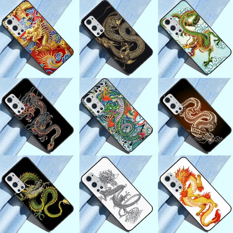 Chinese Dragon Funda For OnePlus 10T 8T 9RT 12 13 13R 11 9 10 Pro OnePlus Nord 4 CE 2 3 Lite N20 N30 Case