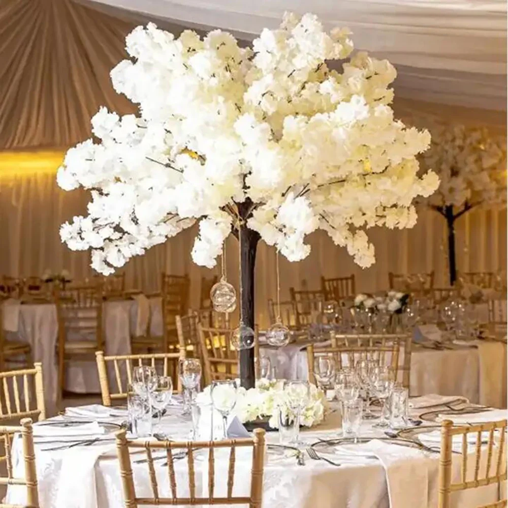 

Artificial Cherry Blossom Tree Stunning Plant Fake for Indoor, Outdoor, Home Office and Party Wedding