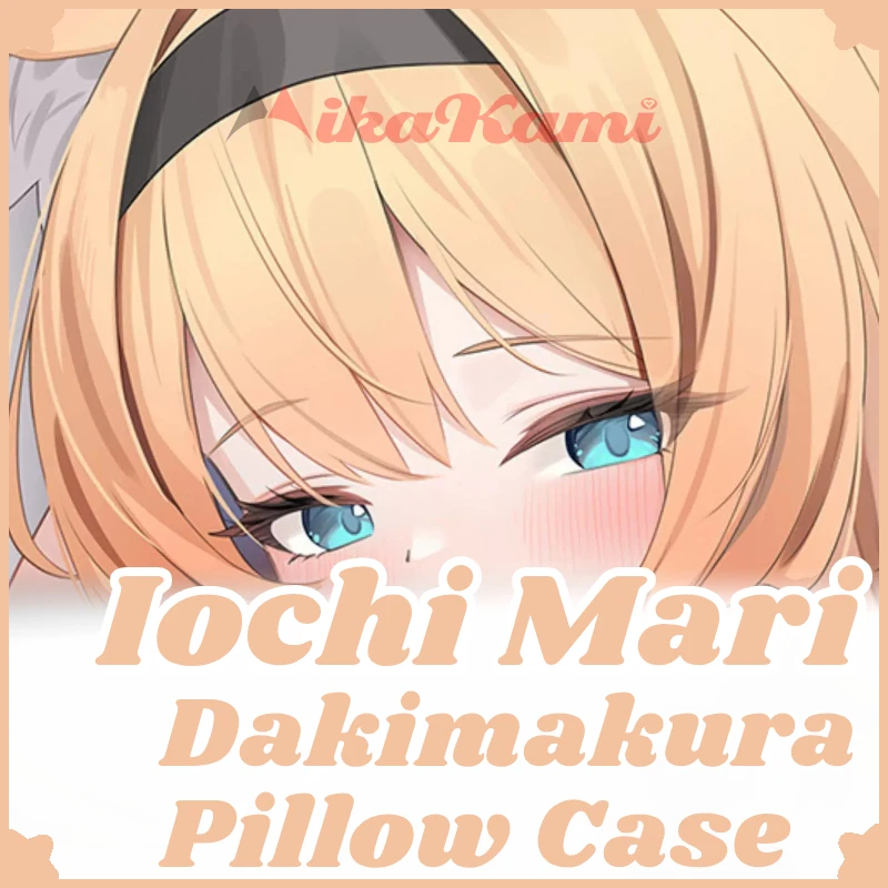 Iochi Mari Dakimakura Blue Archive Game Pillowcase Full Body Hugging Pillow Case Cushion Cover Home Bedding Decor Otaku Gift HMA