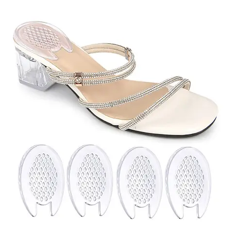 Women's Gel Heel Insole Pads Anti-pain & Anti-slip Heel Half-size Cushion Present for Family and Friends