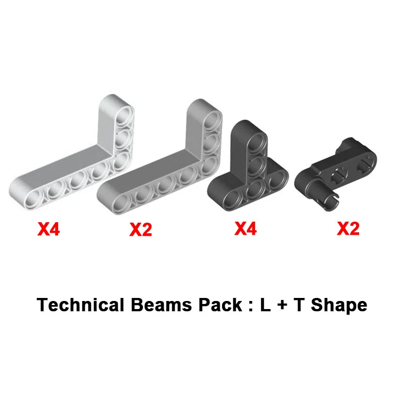 Ladrillos técnicos para Robot EV3, ruedas, ejes, piezas, conectores de Cable NXT, juego de núcleos 45544, juguetes Mindstorms 9898