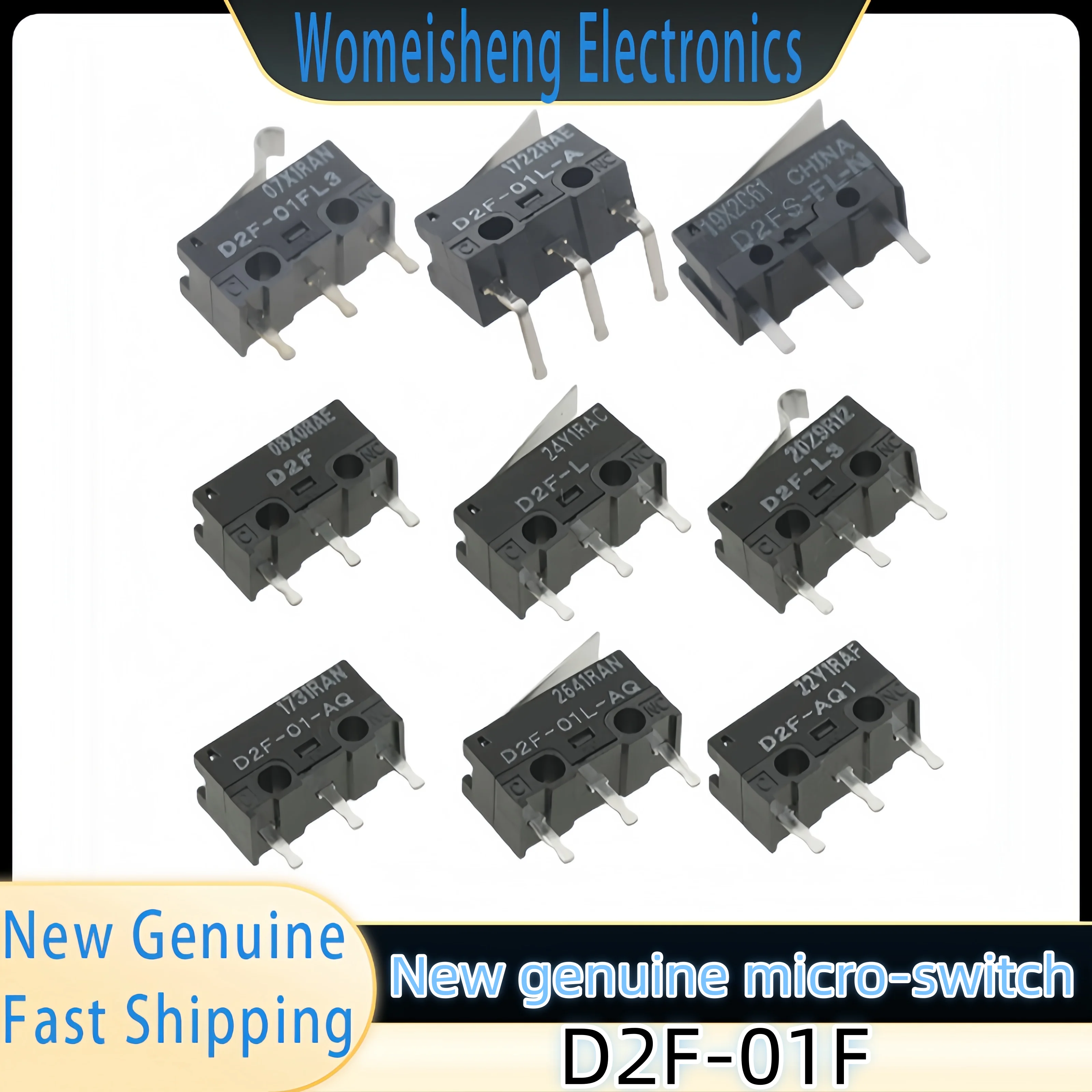 

New Genuine D2F-01F Micro Switch 1PCS