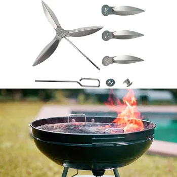 위버 그릴 90992 3618 7443 케틀 그릴용 원터치 청소 시스템 키트, 바베큐 도구, 케이터링 장비, 18-1/2 인치 그릴