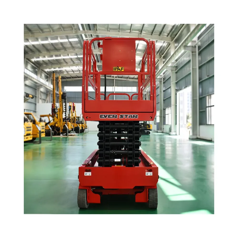 High Quality 14m 230KG Motor Tracked Mobile Aerial Elevating Scissor Lift Work Platform