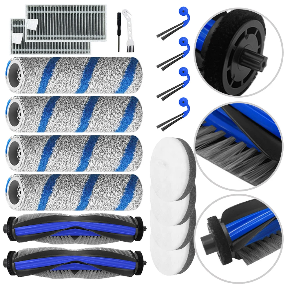 20pcs/set Vacuum Cleaner Accessories for Kit For Ecovacs For Deebot X11 OmniCyclone Accessories Kit - 20 Cleaning Tools