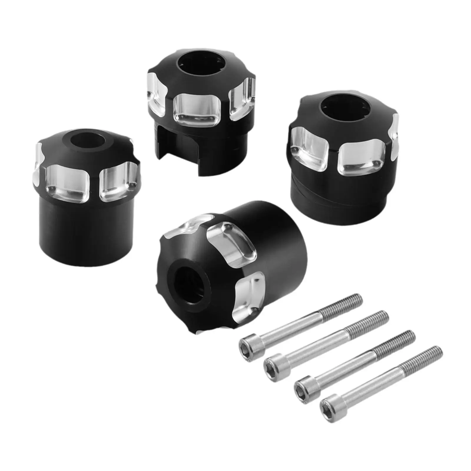 

Motorcycle Frame Hole Cover Caps Aluminum Sturdy Professional Plugs Cap