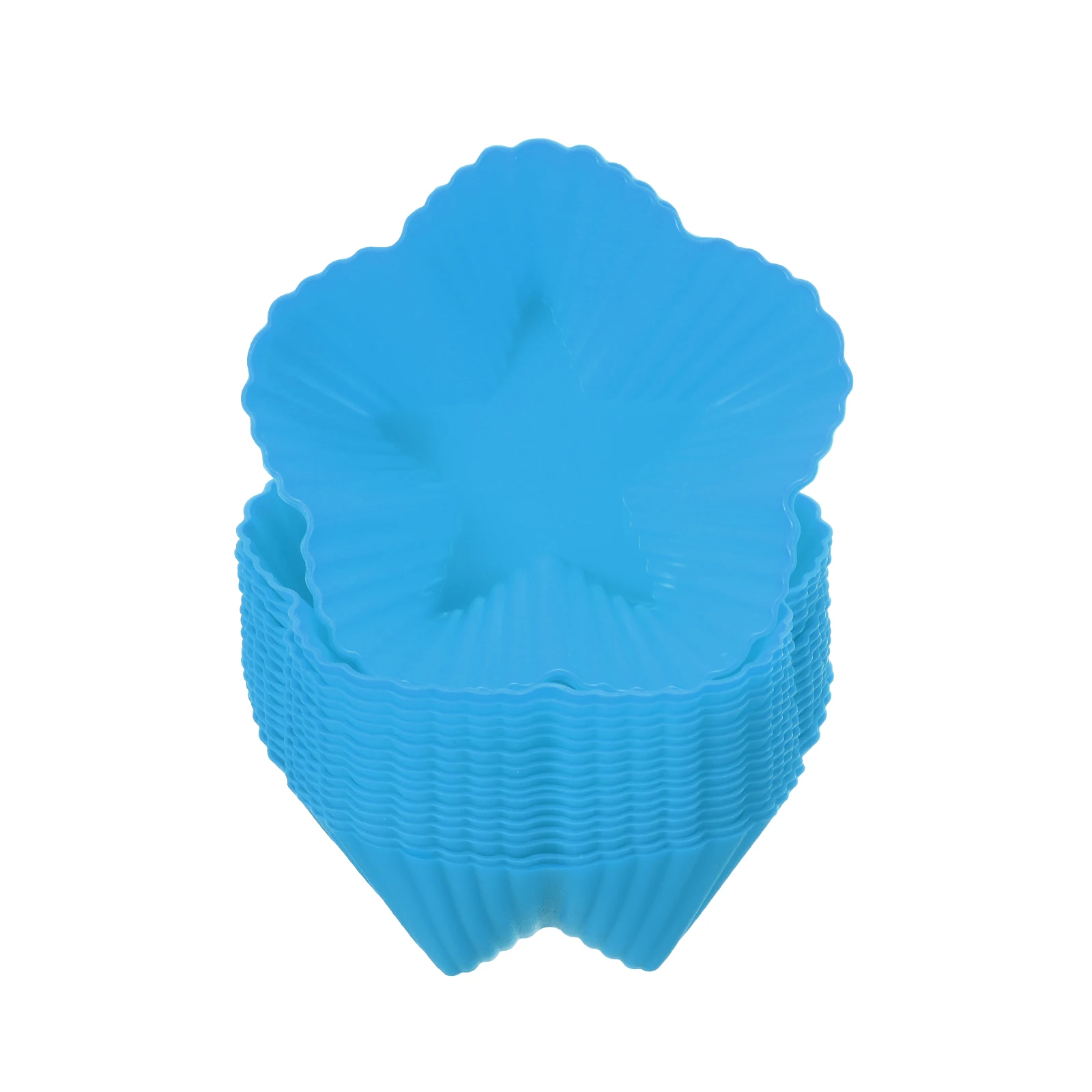 

18pcs Stars Silicone Cupcake Liners Silicone Cake Mold Muffin Cupcake Baking Molds for Birthday Party Wedding Decorations