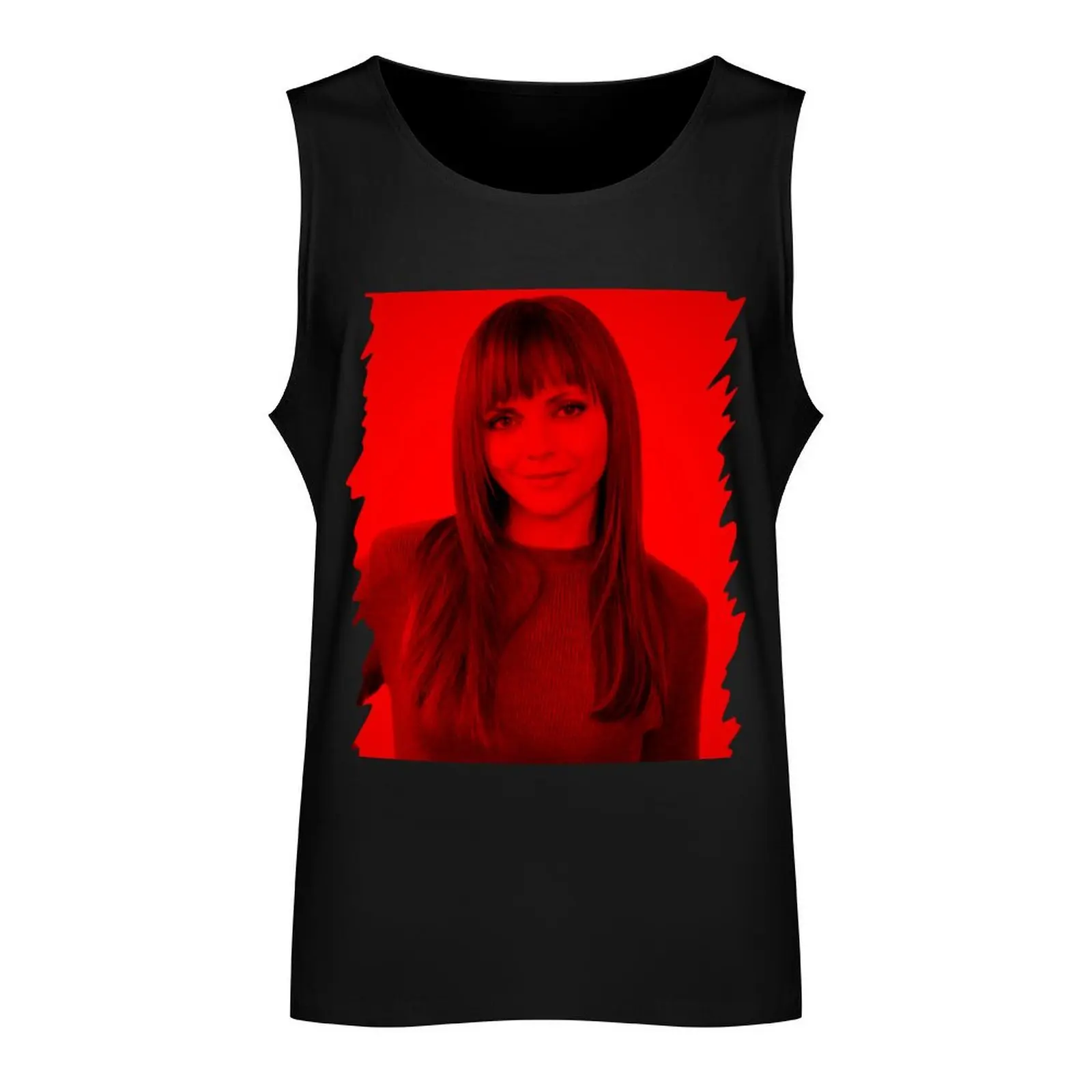 Christina Ricci - Celebrity Tank Top bodybuilding men clothes Men's t shirt T-shirt male summer clothes men 2024