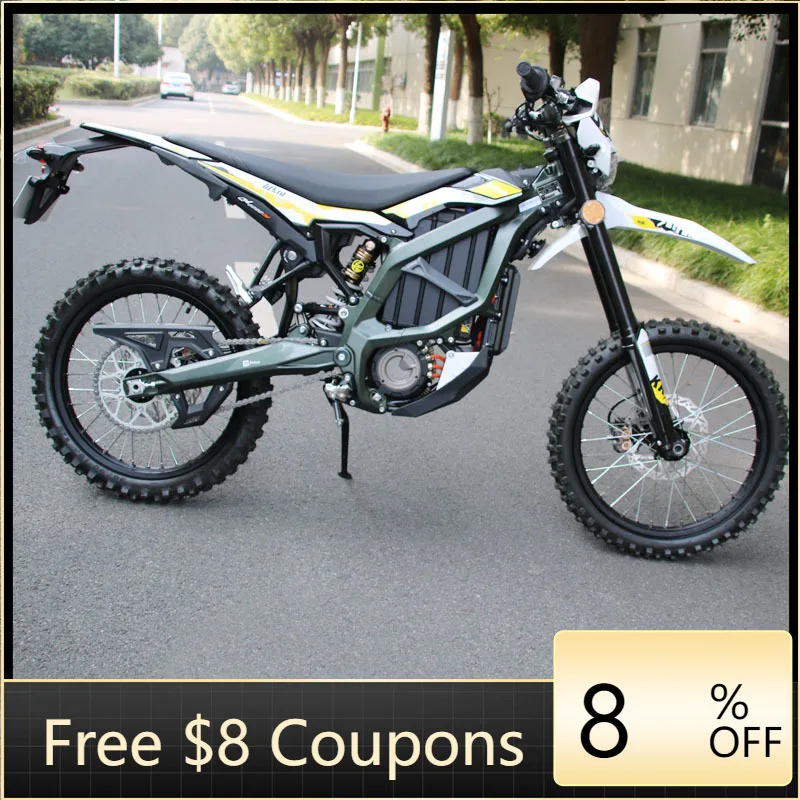 STLF 2024 Erwachsene Ultra Bee 2 74 V 55 Ah 1,25 kW Elektro-Dirt-Bike 12,5 kW Max Power Off-Road-Licht Sutton Elektrofahrrad