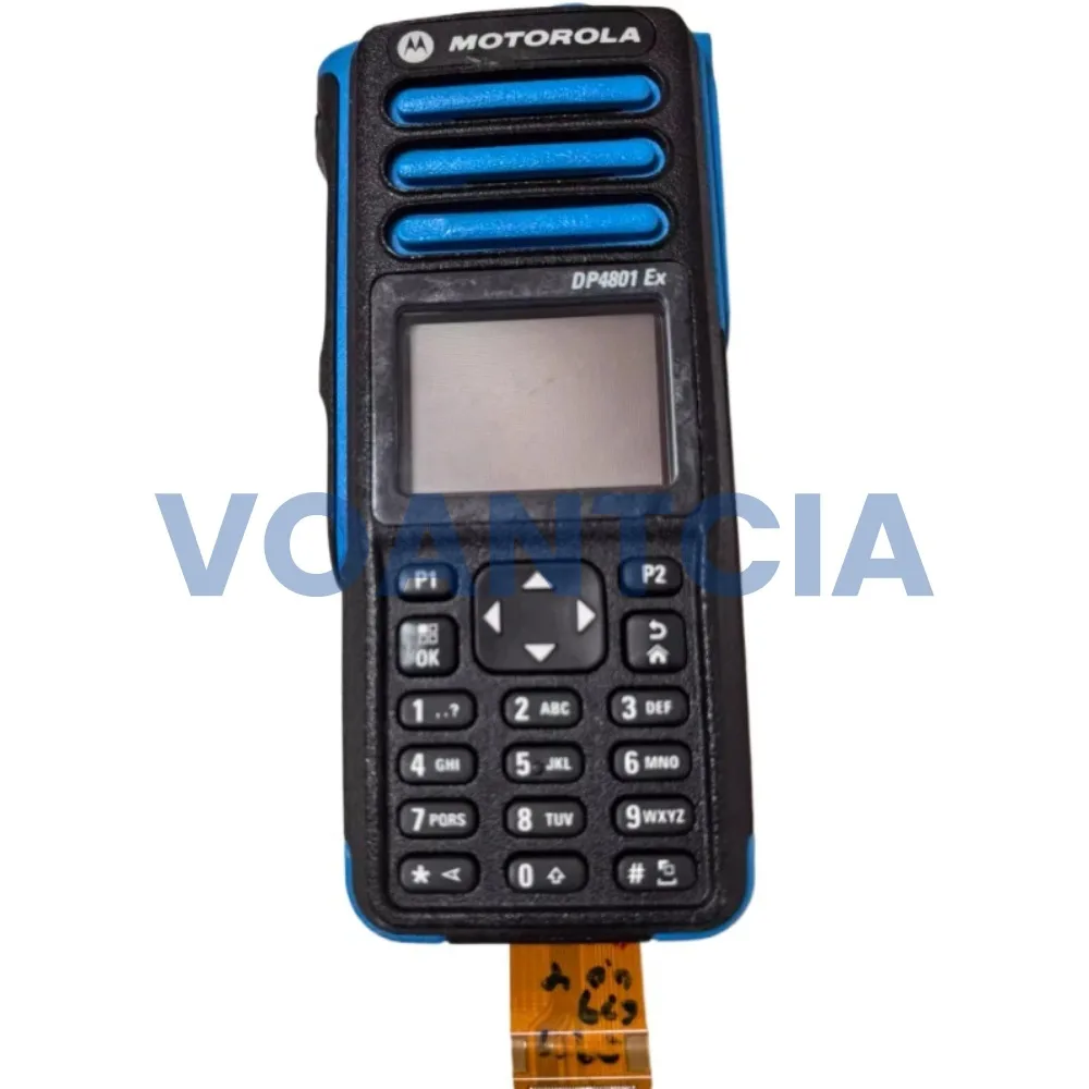Housing Case Kit with Speaker Flexible Cable Knob Dust Cover Keypad for XIR P8668EX DP4801EX DGP8550EX Replacement Accessories