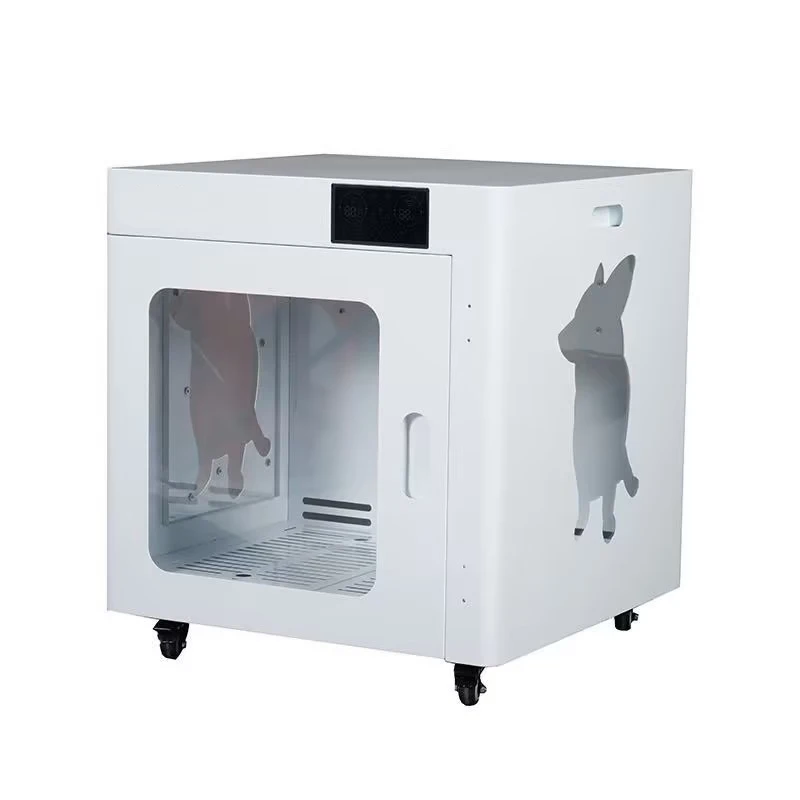 

High Quality Salon Stainless Steel 304 Automatic Pet Drying Box Pet Grooming Hospital Care Pet Drying Box