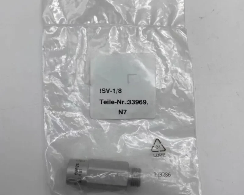 صمام الأمان الأصلي ISV-3/8 33971 (1 قطعة) ISV-1/8 33969 (2 قطعة) 33970ISV-M5 (2 قطعة)
