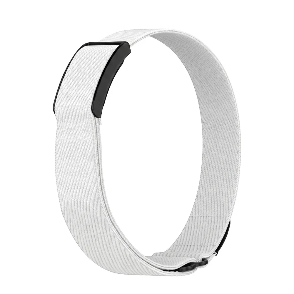 Nylon Elastic Bicep Band Replacement Breathable Fitness Tracker Band Sweat Resistant Adjustable for Amazfit Helio Strap