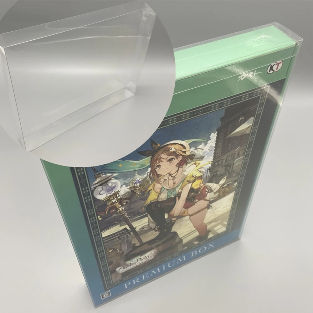 

Transparent Box Protector For Atelier Ryza 2 Collect Boxes For Nintendo Switch NS Game Shell Clear Display Case