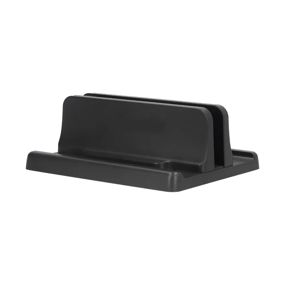 Plastic Vertical Laptop Stand Black Different Specifications Laptop Holder Organizer Notebook Stand Base Workstation Setup