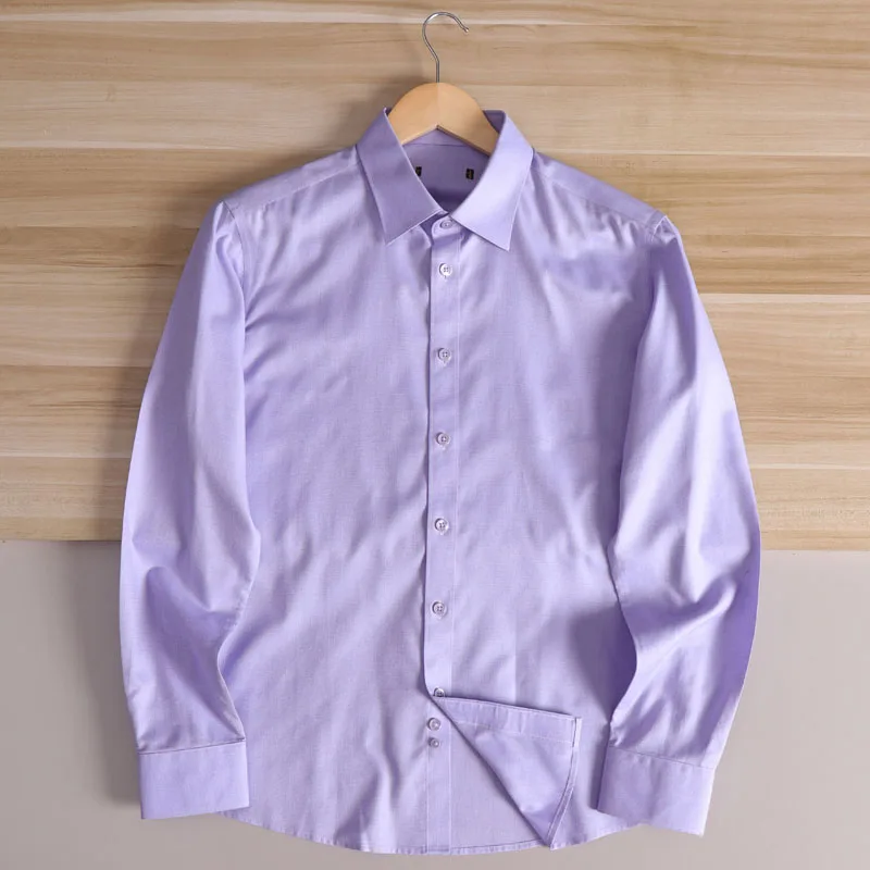 

Мужская длинная свеча серии H против морщин, повседневная одежда irt, весна-осень, фиолетовая внутренняя одежда, подставка для поездок на работу