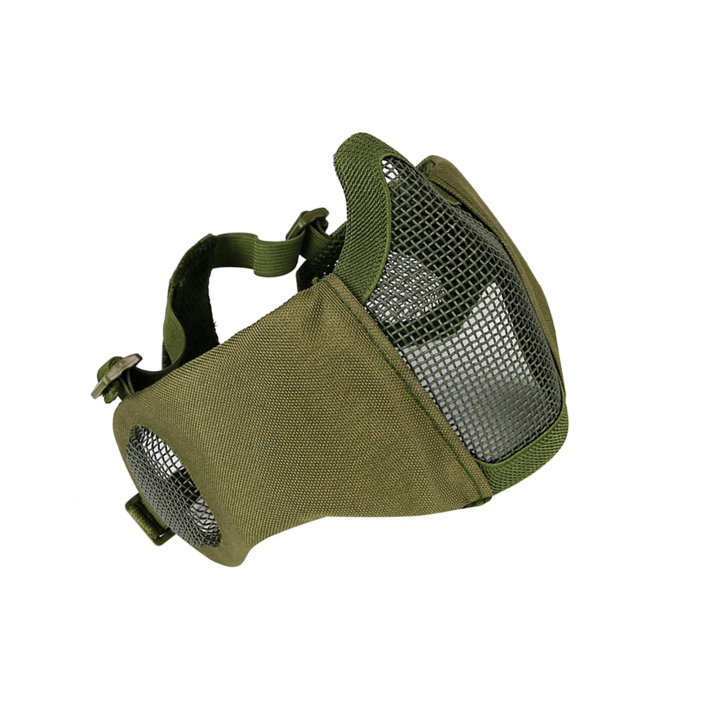 

Half Durable Nylon Steel Ventilated Lightweight Comfortable Adjustable for Hunting Family Entertainment Black