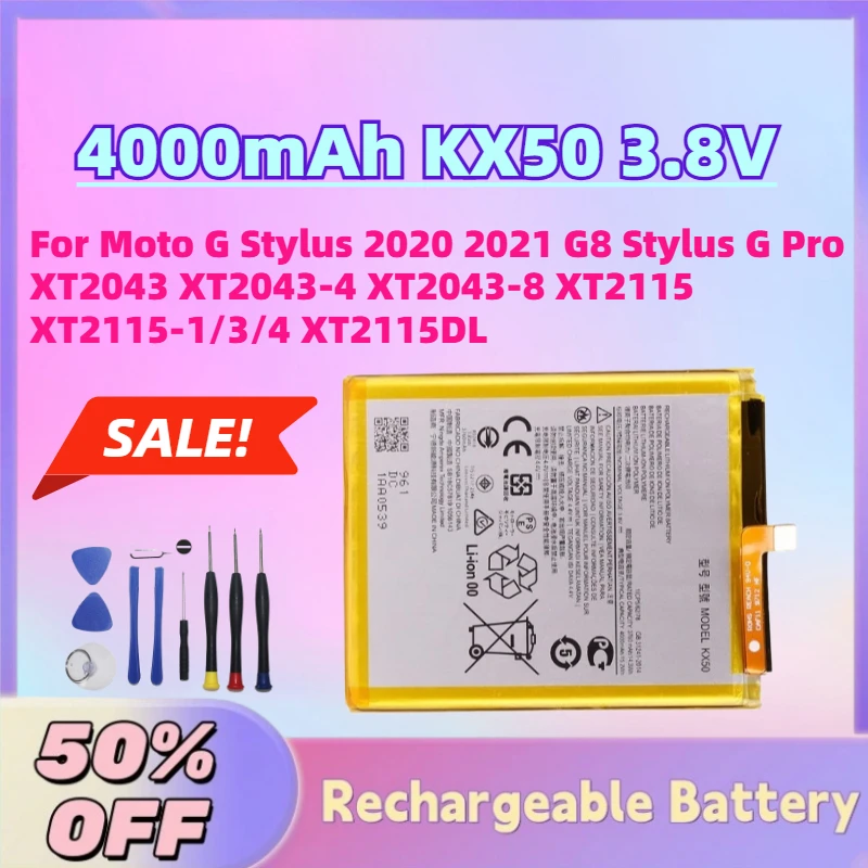 New 4000Mah KX50 3.…