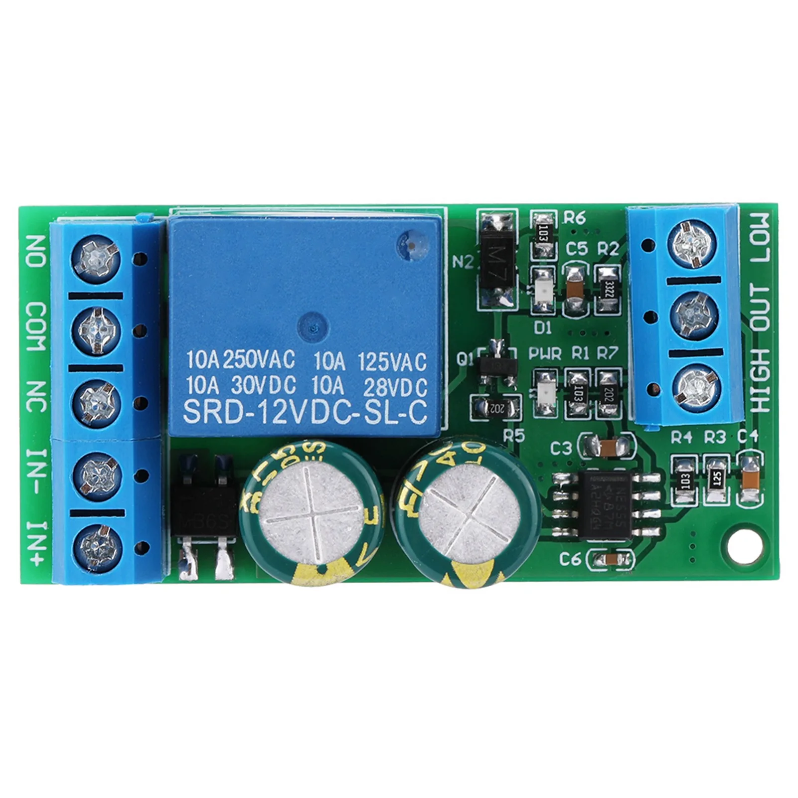 Level Controller Module 12V /AC Water Level Controller Automatic Liquid Level Detection Sensor Module Water Control Relay