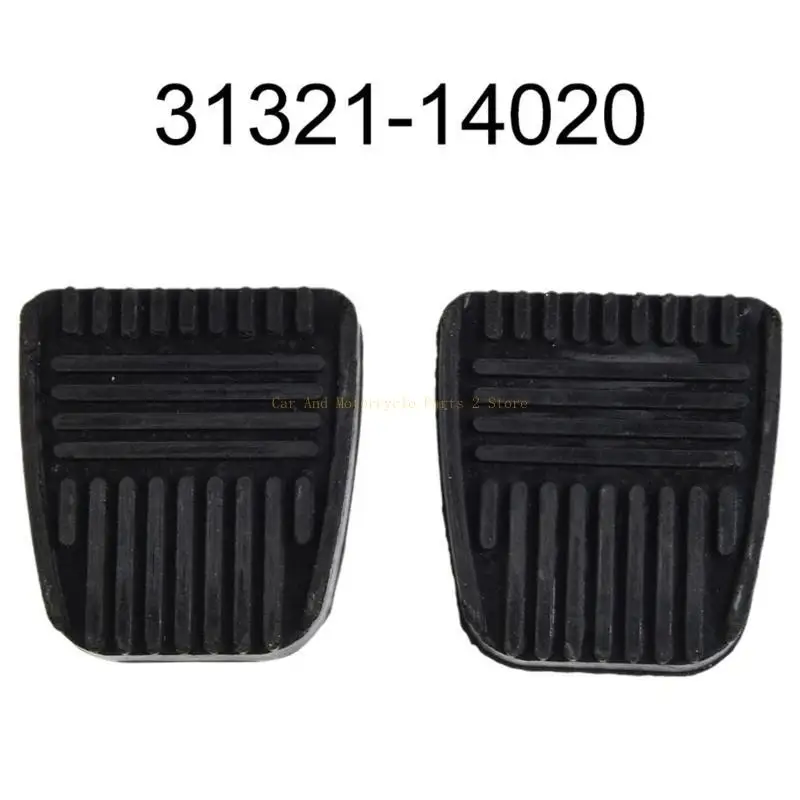 

1 Pair Auto Brake Clutch Pedal Cover 31321-14020 Clutch Brake Pedal Rubber Pad