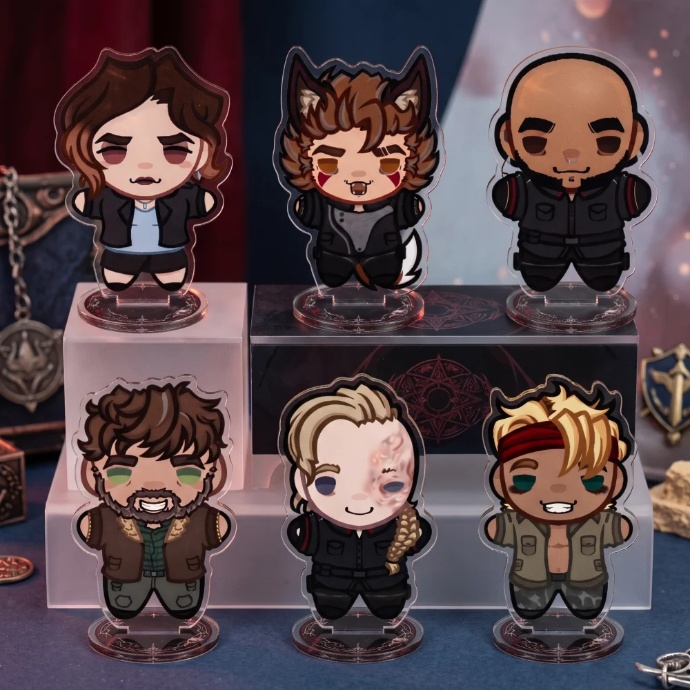 The Price of Flesh Your Boyfriend Game Acrylic Standee 10cm Desktop Decoration Derek Mason Logan Fan Merchandise BTD Keychai