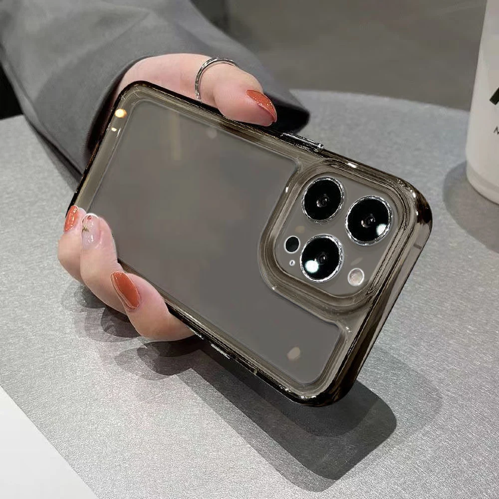 Handyhülle für iPhone 17 18 Pro Max Air Cover 11 16 15 12 13 14 Pro Max 16E 17proMax iPhone17 Stoßfeste TPU-Hülle Funda Bumper