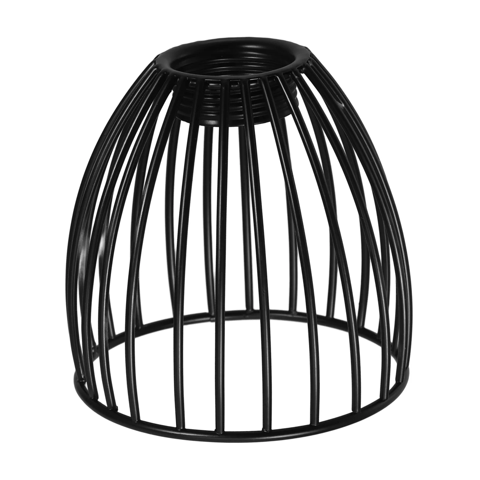 Wrought Iron Birdcage Chandelier Handicraft Lampshade Pendant Light Parts Hardware Shades for Floor Wire