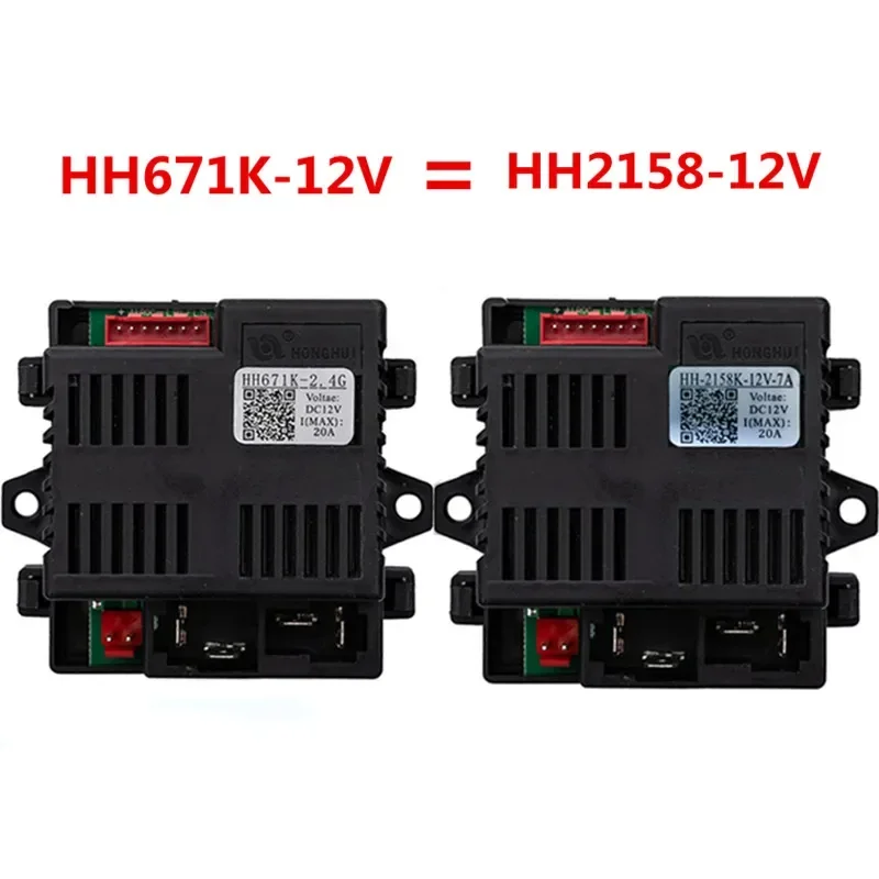 6v 12v hh670k hh671k hh701k hh707k 2.4g bluetooth controle remoto e receptor para crianças alimentado passeio em peças de reposição do carro