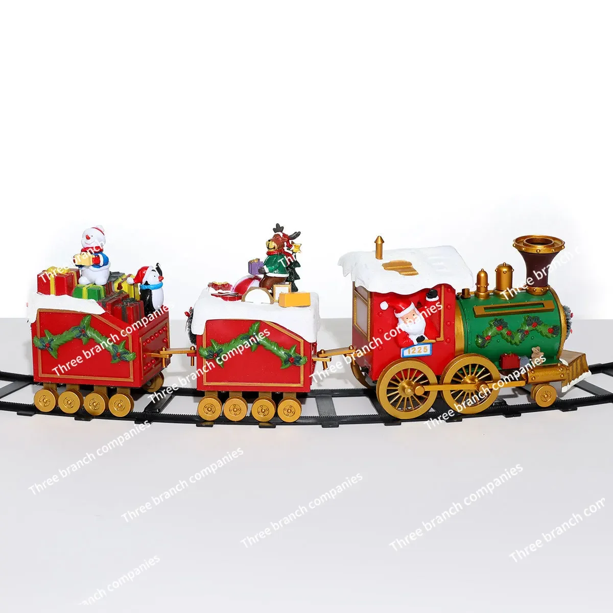 

1.35 Meters in Diameter Christmas Train Tree Decorations Atmosphere Scene