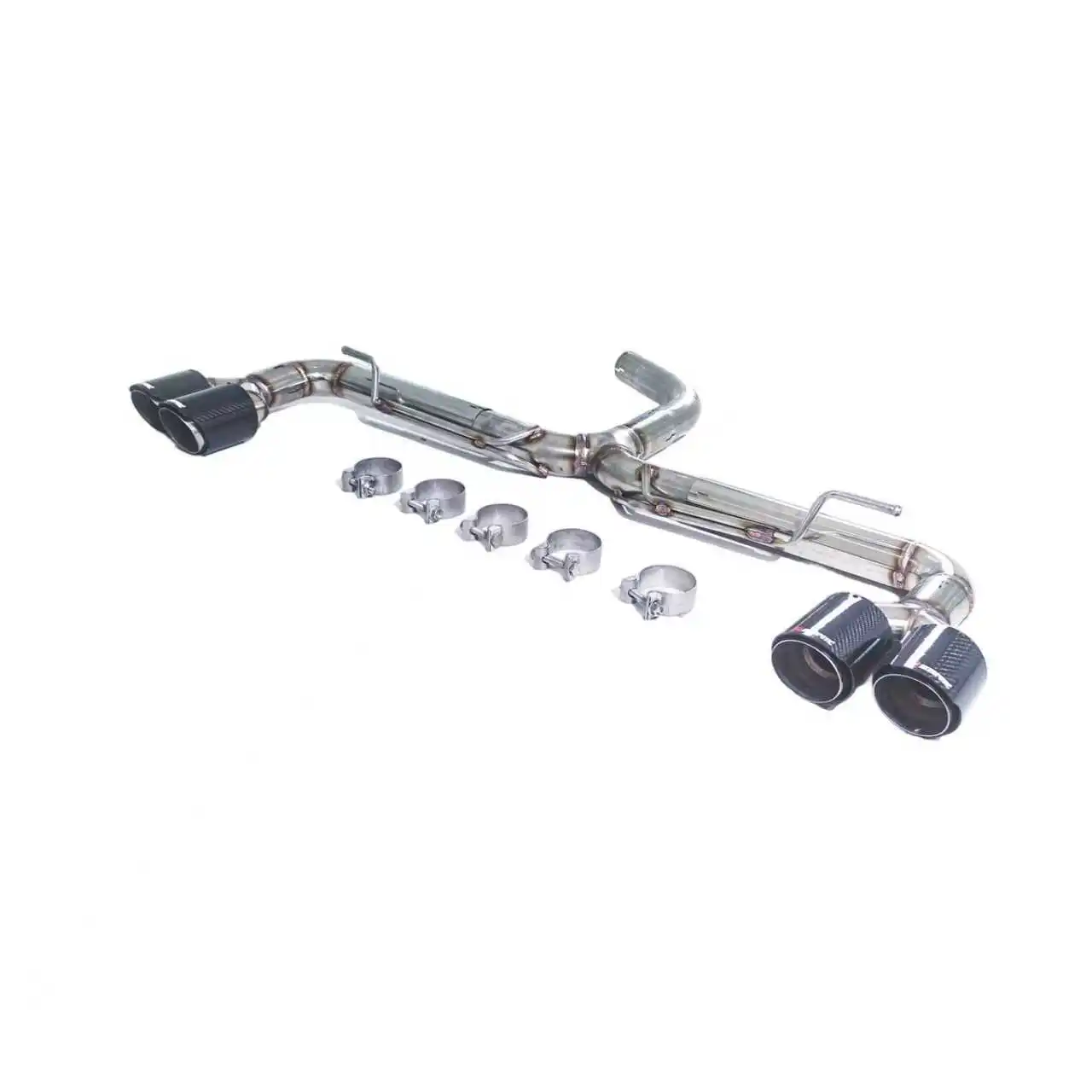 GFC exhaust/For Volkswagen Golf7 Golf7.5 Aaudi A3  Scirocco 1.4T 2.0T  tail end four-link four-out swallow tail accessories