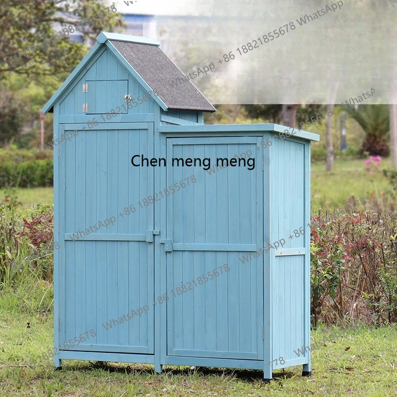 Outdoor Garden Tool Room Storage Cabinet Anti-corrosion Sundries Balcony Courtyard Open-air Storage Cabinet