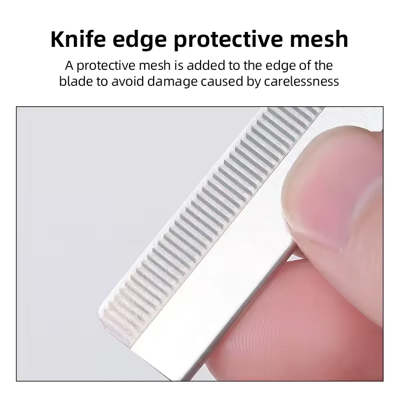 Single Edge Razor Blades, 100 Pcs Stainless Steel Brow Razor, Straight Razor Blades Disposable Safety Razor Blades Eyebrow Trimm