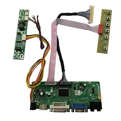 HDMI+VGA+DVI Controller Driver Board Monitor Kit For M215HW01 V6  1920x1080 LCD LED Screen 30Pins Panel