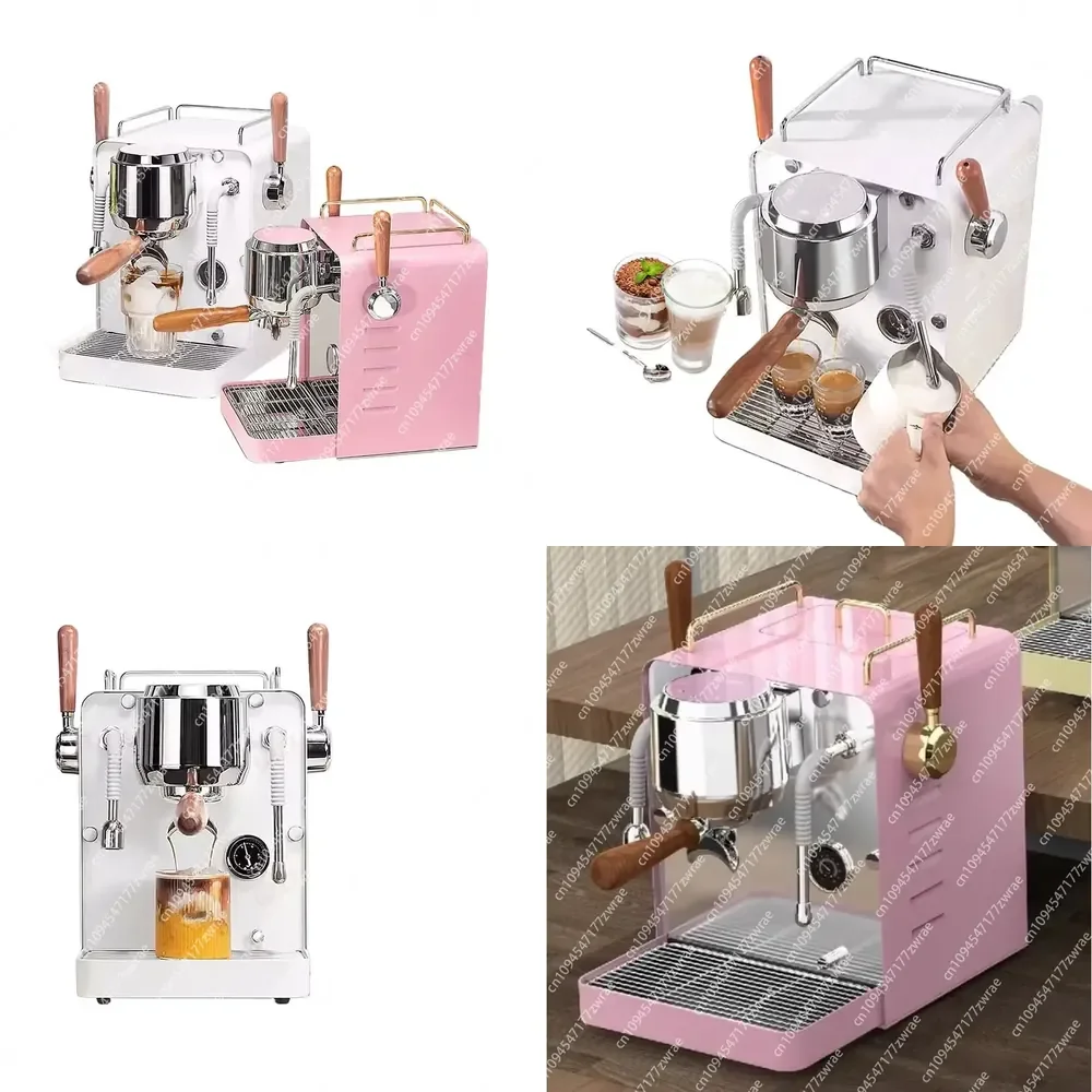 Two Pumps Two Boilers Expresso Coffee Machine Portable Espresso Stainless Steel  Pump 58MM Single Group Coffee
