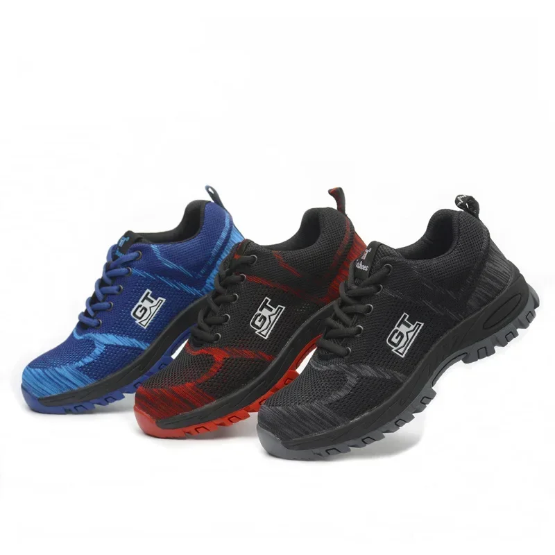 DurableMen's Summer Breathable, Smash-proof, Puncture-proof Steel Baofeng Lightweight, Wear-resistant And Odor-proof Site Work S