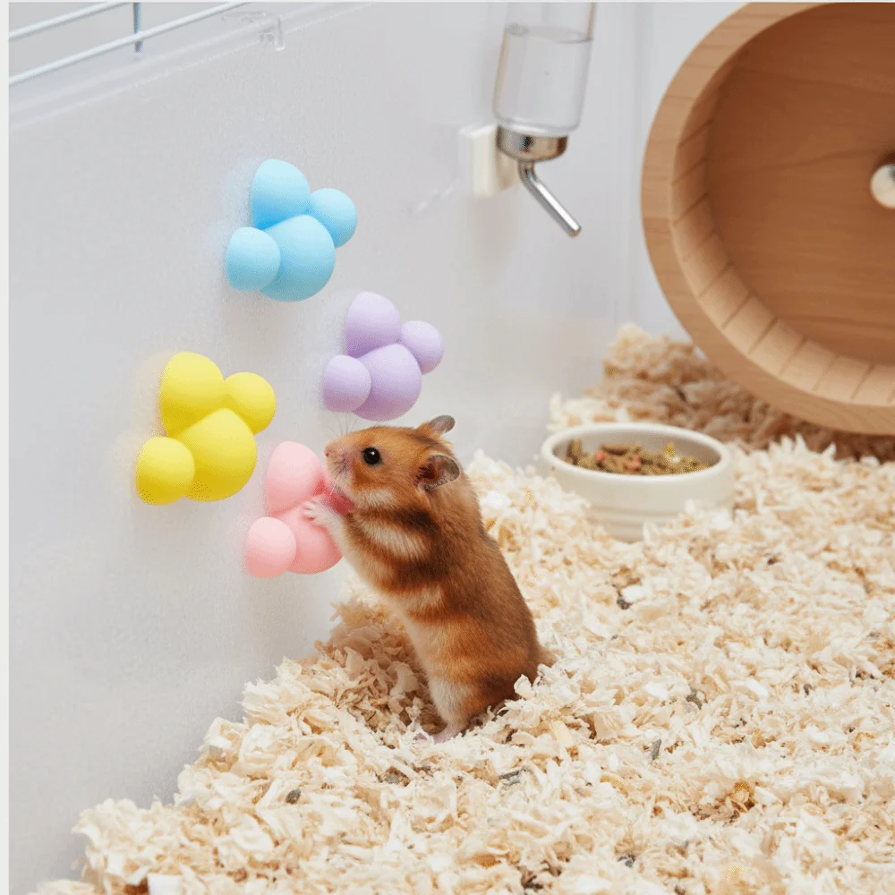12PCS/SET Cloud Shape Hamster Climbing Platforms Colorful Bite Resistant Hamster Ladders Mini Hamster Sports