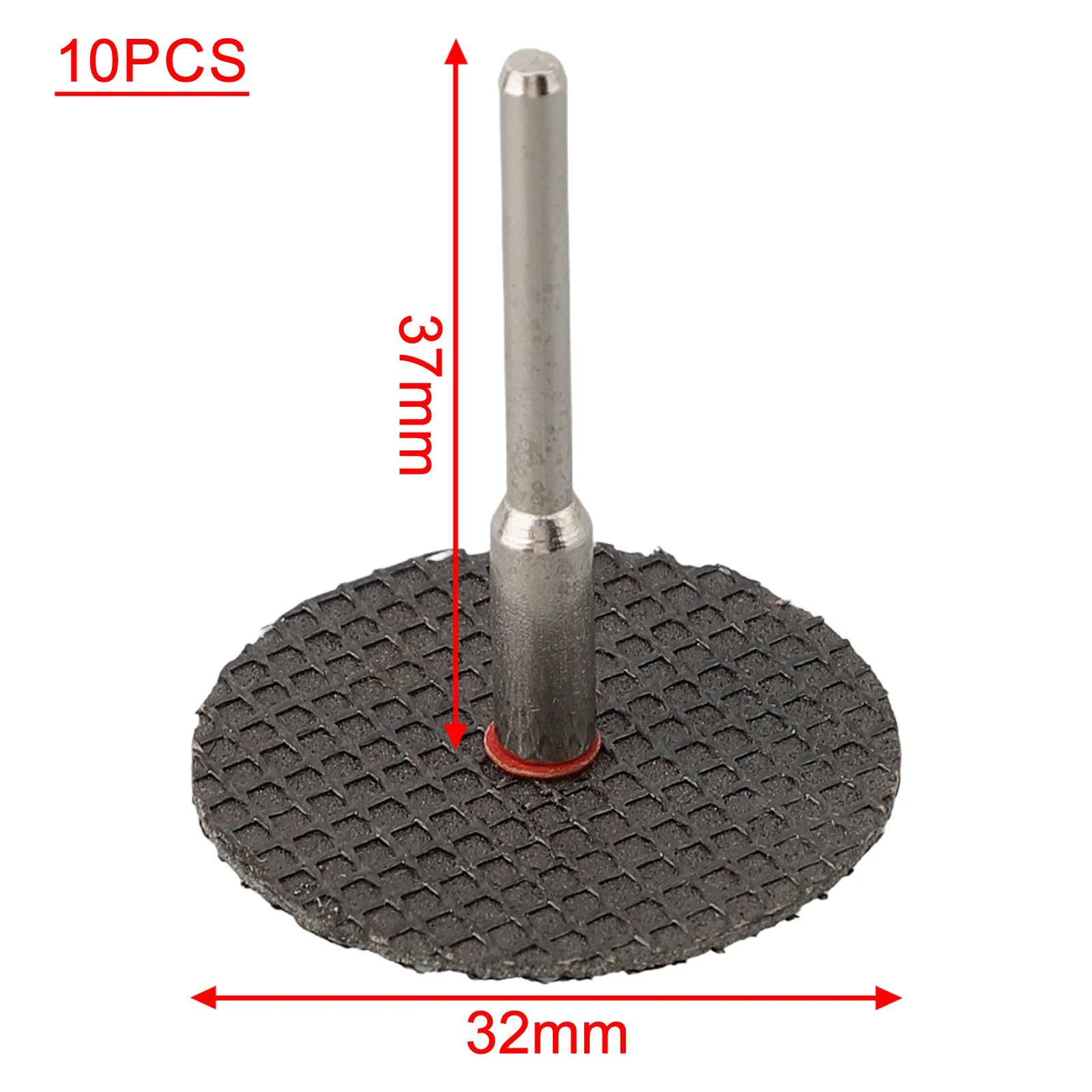 Piringan pemotong 32mm untuk alat putar Gerinda, pisau gergaji bundar dengan batang 3mm, aksesori cakram abrasif Resin untuk Gerinda sudut