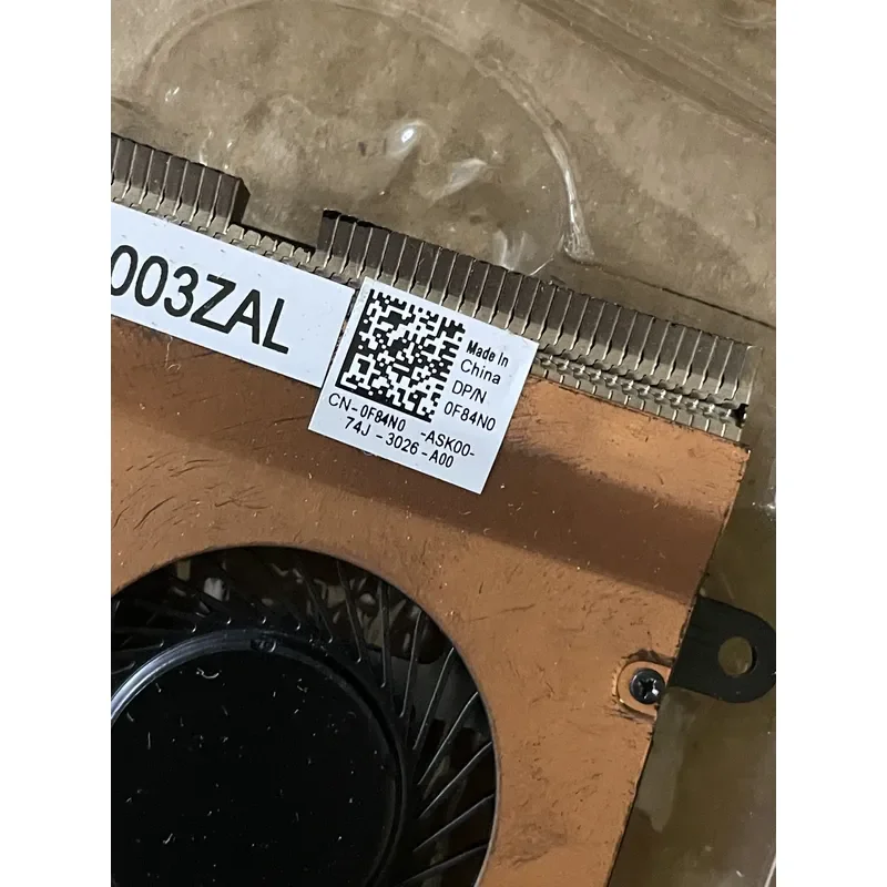 CPU Heatsink and Fan Assembly for Dell Latitude E7470 7470 with Part Number 0F84N0