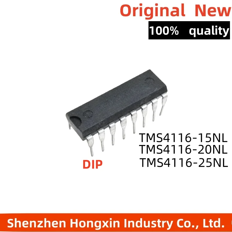 

5PCS/lot TMS4116-15NL TMS4116-20NL TMS4116-25NL TMS4116 4116 DIP In Stock