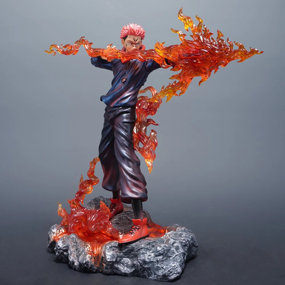 

30cm Anime Jujutsu Kaisen Figurine Ryomen Sukuna & Itadori Yuji Action Figures Model PVC Collection Decoration Doll Toys Gift
